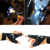 Fingerless Glove LED Flashlight Torch