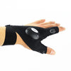 Fingerless Glove LED Flashlight Torch