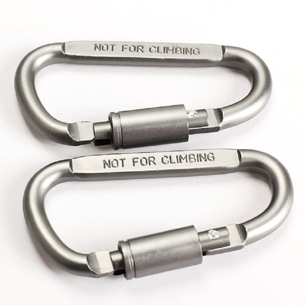 Aluminum Alloy D-Shaped Carabiner Lock