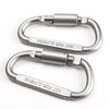 Aluminum Alloy D-Shaped Carabiner Lock