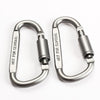 Aluminum Alloy D-Shaped Carabiner Lock