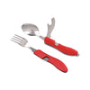 4 in 1 Folding Spoon Fork Knife&Bottle Opener