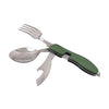 4 in 1 Folding Spoon Fork Knife&Bottle Opener