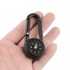 Compass Thermometer Keychain